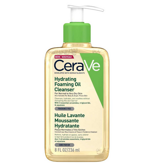 CeraVe Hydrating Foaming Oil Cleanser 236ml (8 fl. oz.)